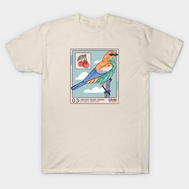 Chestnut-backed Tanager T-Shirt by fernandaschallen